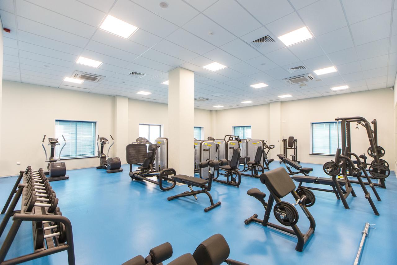 Sultan Palace Hotel Атирау Екстер'єр фото The gym at the National Rehabilitation Hospital